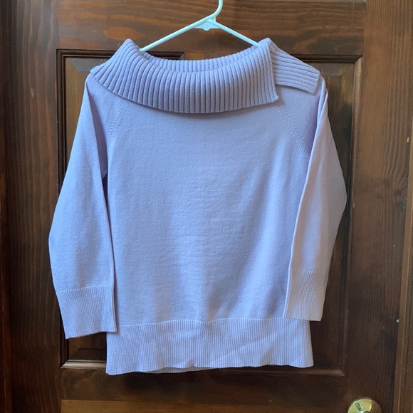 NWTs Ann Taylor sz med sweater, lavender - Picture 5 of 6